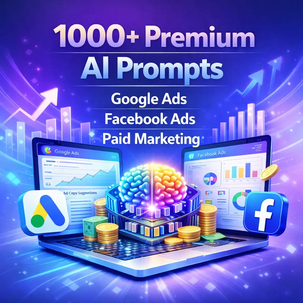 1000+ High-Converting Ads & Paid Marketing AI Prompts Bundle