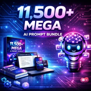 1150+ AI Marketing Prompts for Social Media, Ads, SEO & Sales